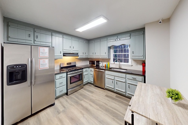 Kitchen in the Marietta A portfolio home